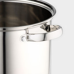 Кастрюля Magistro Grande, 5.5 л, металлическая крышка, капсульное дно, индукция, нержавеющая сталь  фото 4