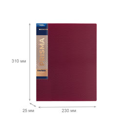 Expert Complete PRISMA Папка на 2 О-кольцах A4 700 мкм 25 мм эффект 3D 4 шт. d - 20 мм рубиновый new EC211300126