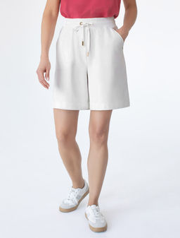 VILATTE / Шорты из футера двухнитки с эластаном