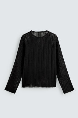 OPEN KNIT SWEATER - Zara фото 8