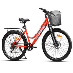 Велосипед 26" Rocket lady Steel 26, цвет красный, размер 17"