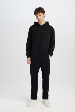 Regular Fit Esofman Alt? Beli Lastikli Basic Duz Cepli Duz Paca