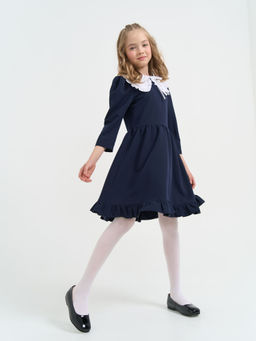 Колготки однотонные Белые 7+ - Bungly фото 2