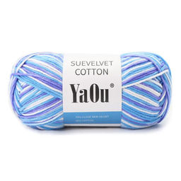 Цена за 5 мотков пряжи SUEVELVET COTTON