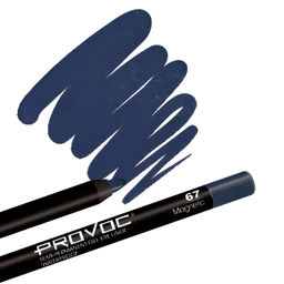 Provoc Гелевый карандаш-подводка для глаз водостойкий / Semi Permanent Gel Eye Liner №67 Magnetic, темно-сапфировый шиммер