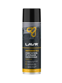 Пенный очиститель следов насекомых LAVR Антимуха, 650 мл