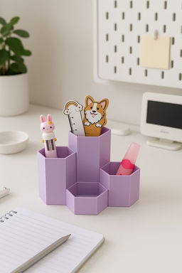 Органайзер настольный Rectangle, purple