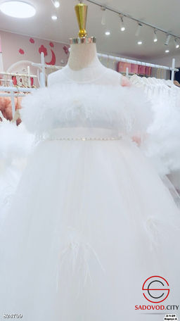 Платье для девочки пышное