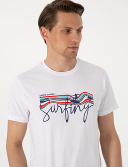 Beyaz K_sakol _ortlu Pijama Tak_m_ - Pierre cardin фото 2