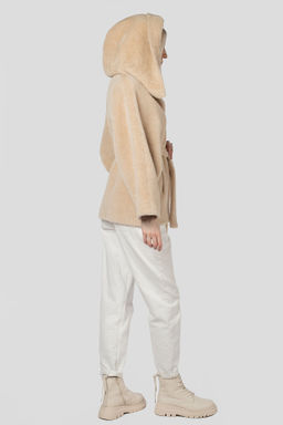 Пальто женское демисезонное (пояс) - El podio фото 8