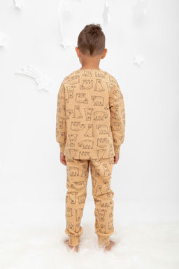 К 1587/24/итальянский песок,медведи пижама дет