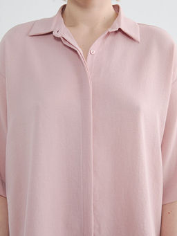 Oversize Krep Kad?n G?mlek