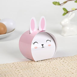 Цена за 10 шт. Формовая коробочка для яйца «Кролик» на пасху, 31 х 25,6 см.