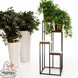 Подставка для цветов 66-214 - Фабрика интерьерной ковки фото 2