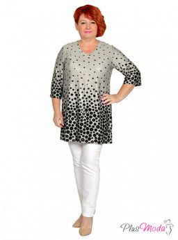 Туника Модель №1809 размеры 44-84 - Plusmoda фото 8