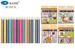 Карандаши Basir "Капибара" 24цв. (MC-7441-24)