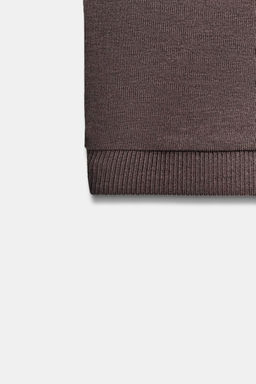 TOP TIRANTES ALGOD?N MODAL / Marr?n / Topo - Zara фото 6