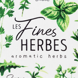 Полотенце кухонное Доляна Fines herbes, 35х60 см, 100% хл, 160г/м2  фото 3