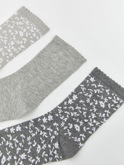 Desenli Kad?n Soket ?orap 5li