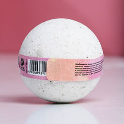 Цена за 2 шт. Бомбочка для ванны с листьями шалфея 8 Марта, 120 г, Чистое счастье фото 2