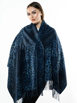 Яркий палантин с анималистичным принтом - Pretty mania фото 3