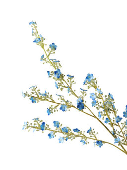 Цветы искусственные "Вероника Георгия" 92 см, голубой