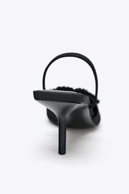 BOW SLINGBACK HEELS - Zara фото 12