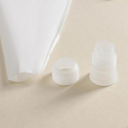 Набор кондитерский Лориэн, 10 предметов: форма для выпечки Цветок 5 шт, 3 насадки, адаптер, мешок - Simaland фото 4