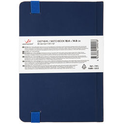 VISTA-ARTISTA VABK-1015 Скетчбук 120 г/м2 120 г/м2 14.8 х 10.4 см сшивка 80 л. 01 черный - Светоч фото 9