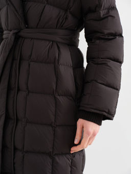 Conso/WDL 230528 - nero Пуховое пальто  фото 3