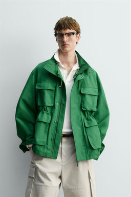 RELAXED FIT JACKET WITH POCKETS - Zara фото 2