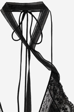 VESTIDO LENCERO - THE ITEM / Negro - Zara фото 8