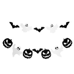 Цена за 2 шт. Гирлянда бумажная «Хэллоуин»