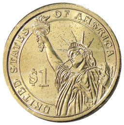 1 доллар 2013 года D США Уильям Мак-Кинли 25-й президент США