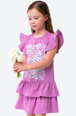 Летнее хлопковое платье для девочки Happy Fox  фото 12