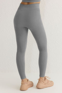 TRENDYOLMILLA Siyah Seamless/Dikissiz Tam Boy Orme Spor Tayt TWOAW20TA0071  фото 37