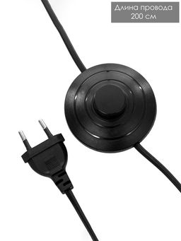 Торшер напольный "Атлант" Е27 40Вт белый подставка камень 26х55х185 см