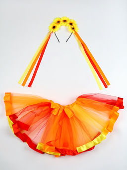 Карнавальный набор «Солнечный лучик», ободок, юбка