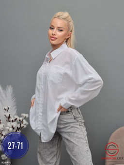 Рубашка женская из хлопка