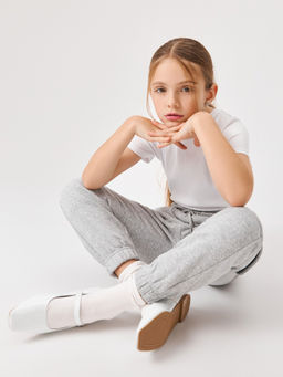 ACOOLA / Футболка детская для девочек Zlata белый  фото 4