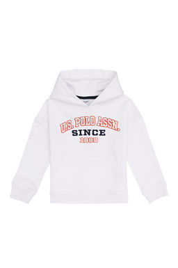 Erkek _ocuk Beyaz Kap__onlu Sweatshirt - U.s. polo assn фото 2