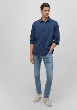 Lacivert Gomlek - Mavi фото 2