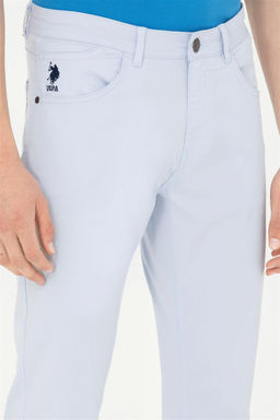 Мужские голубые брюки из плотной ткани Неожиданная скидка в корзине - U.s. polo assn фото 5