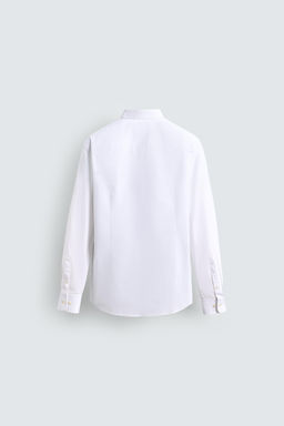 TUXEDO-STYLE COLLAR SHIRT - Zara фото 7