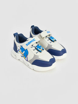 Sonic Bask?l? Erkek ?ocuk Spor Ayakkab?