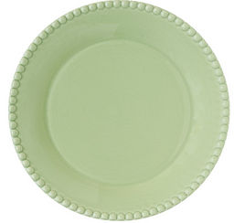 Тарелка закусочная Tiffany, зелёная, 19 см