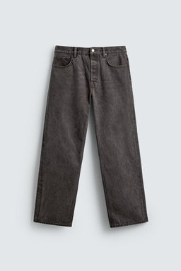 WASHED STRAIGHT FIT JEANS
