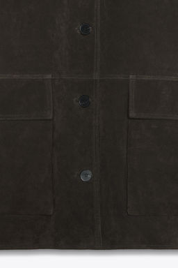 100% SUEDE LEATHER JACKET