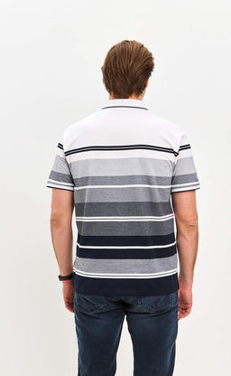 Футболка-поло F511-07-706 white - Fine joyce фото 7