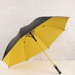 Зонт - трость полуавтоматический, 8 спиц, R = 60 см, цвет МИКС
